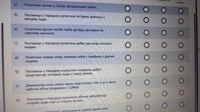 Političko ispitivanje dece